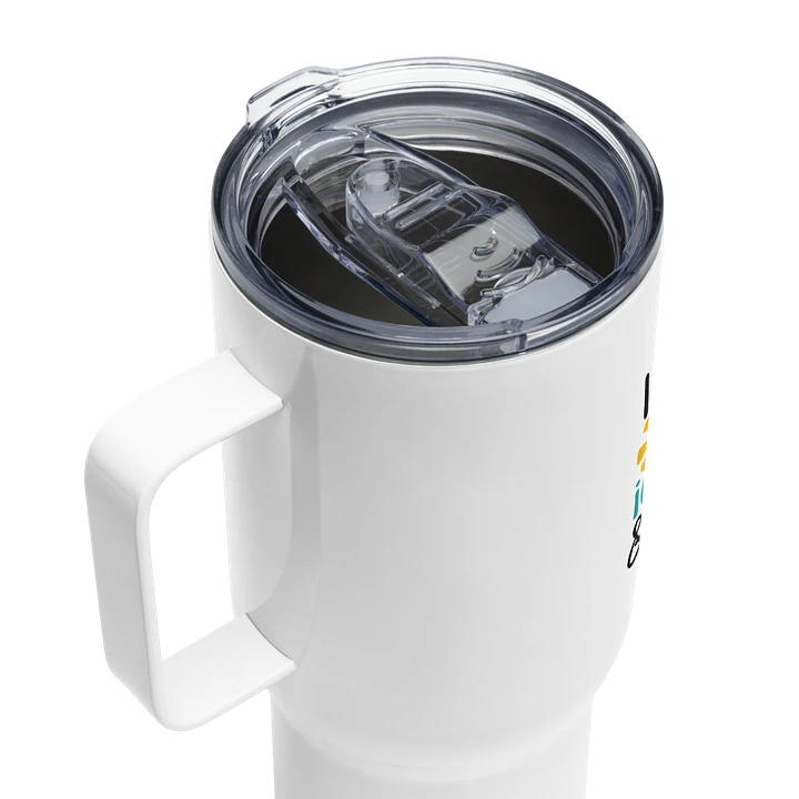 Iced Coffee & Cat - Travel Mug With a Handle product image (2)