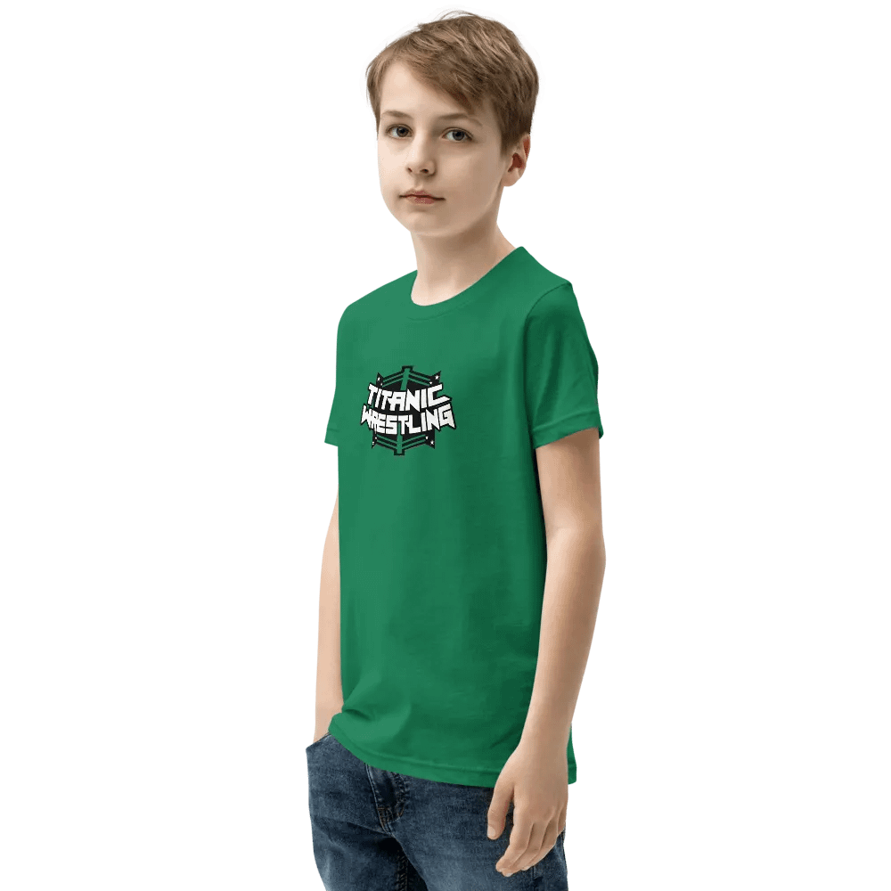 Kids Titanic Logo Tee - GREEN product image (3)