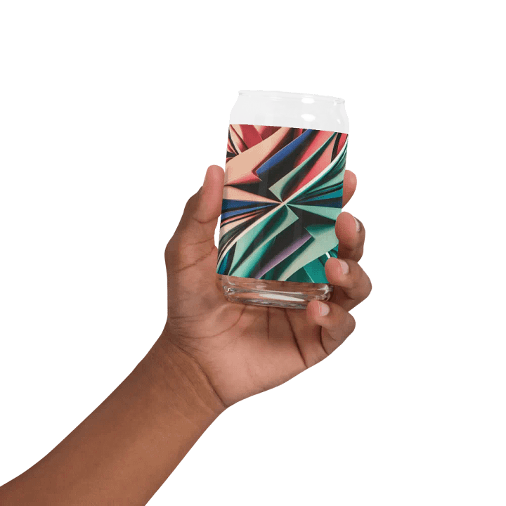 Flowing Petals Can Shaped Glass product image (2)