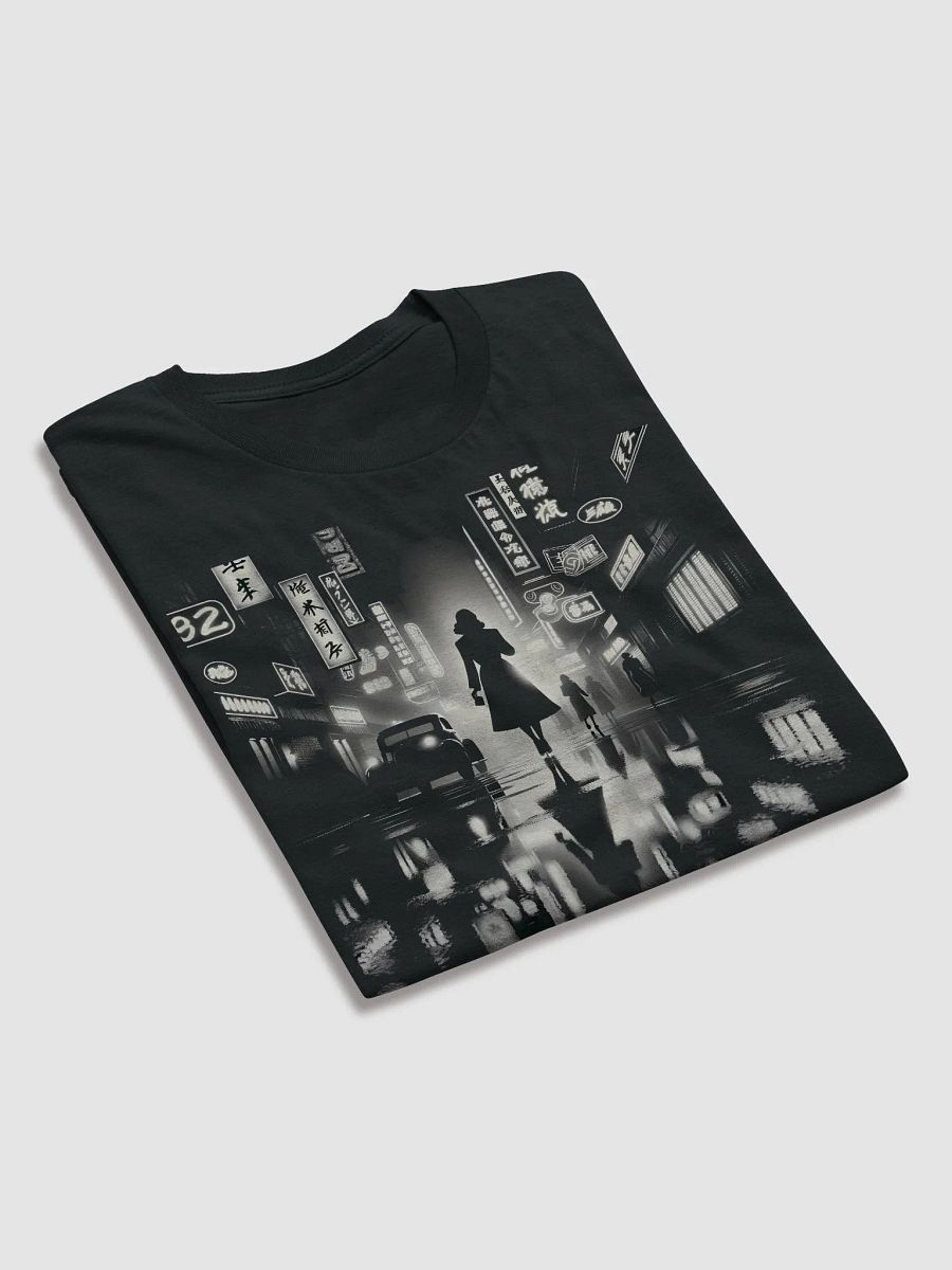 Neon Noir: Shadows of the City (Front Print Womens Tee) product image (4)