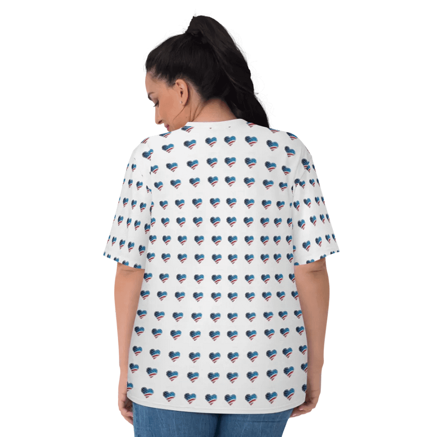 Love america All-Over Women's Tee for moms daughters friends product image (6)