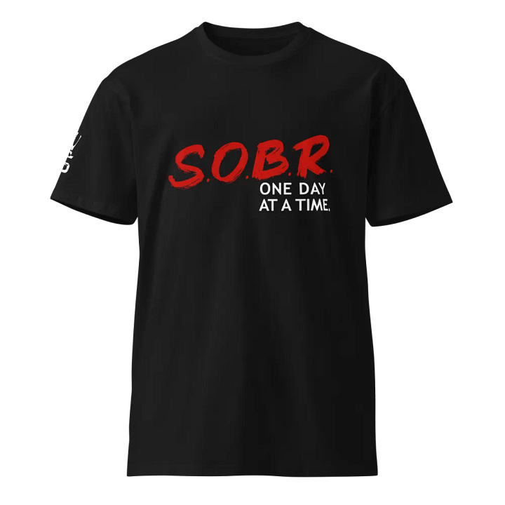 DARE TO BE SOBR TEE product image (1)