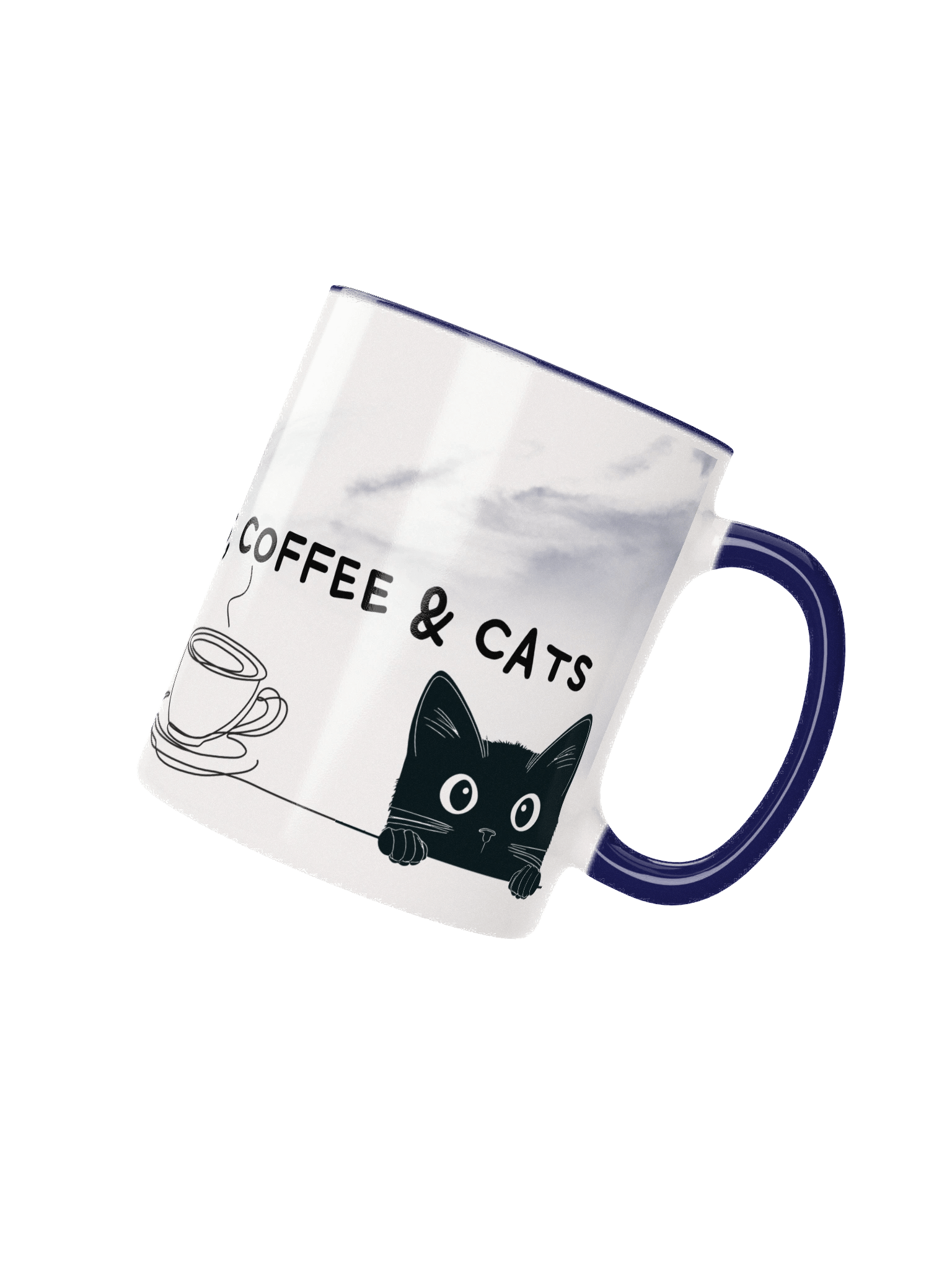 CHAOS,COFFEE&CATS CERAMIC MUG product image (16)