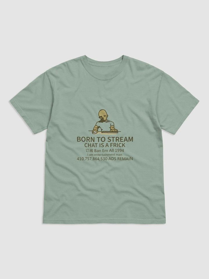 Kwern BORN TO STREAM T-shirt product image (3)