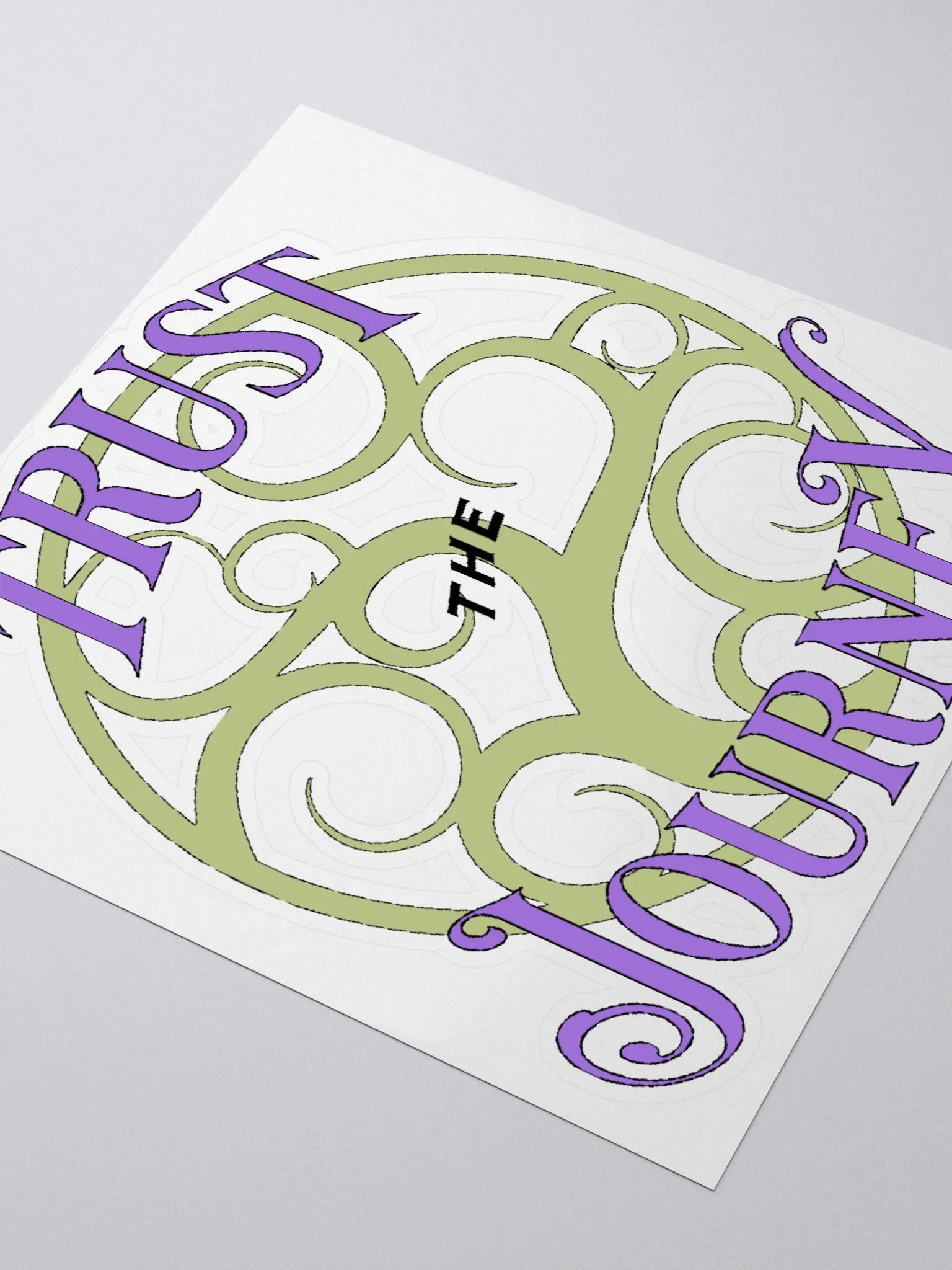 Trust the Journey Sticker product image (3)