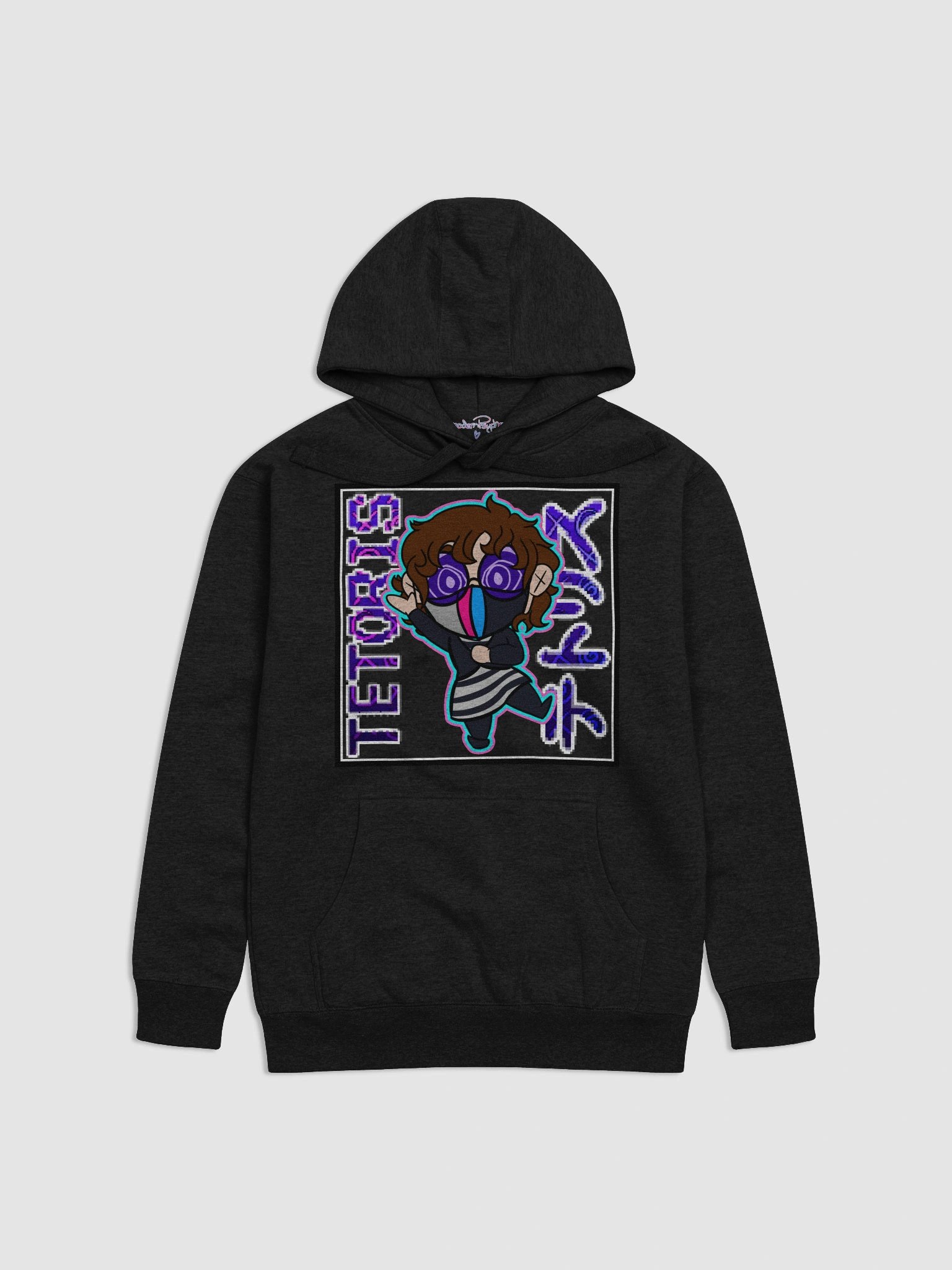 TETORIS - Variant 1 Denny + Glitched Denny 2 Unisex Hoodie product image (9)
