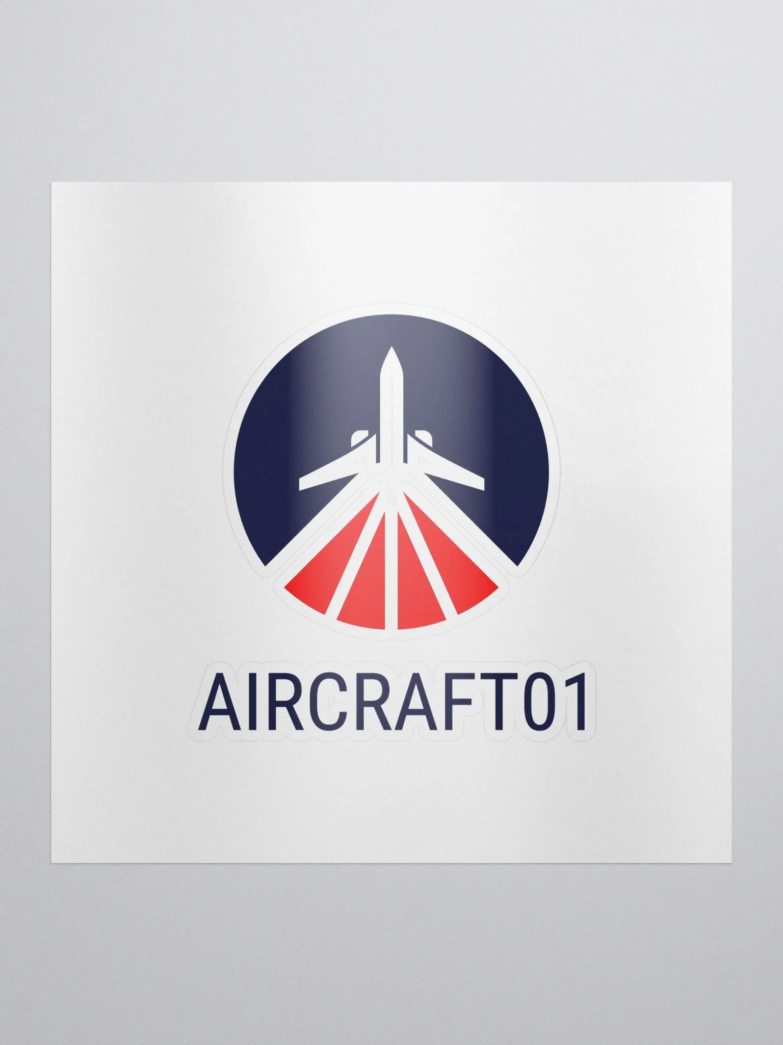 aircraft01 (original logo) sticker product image (1)