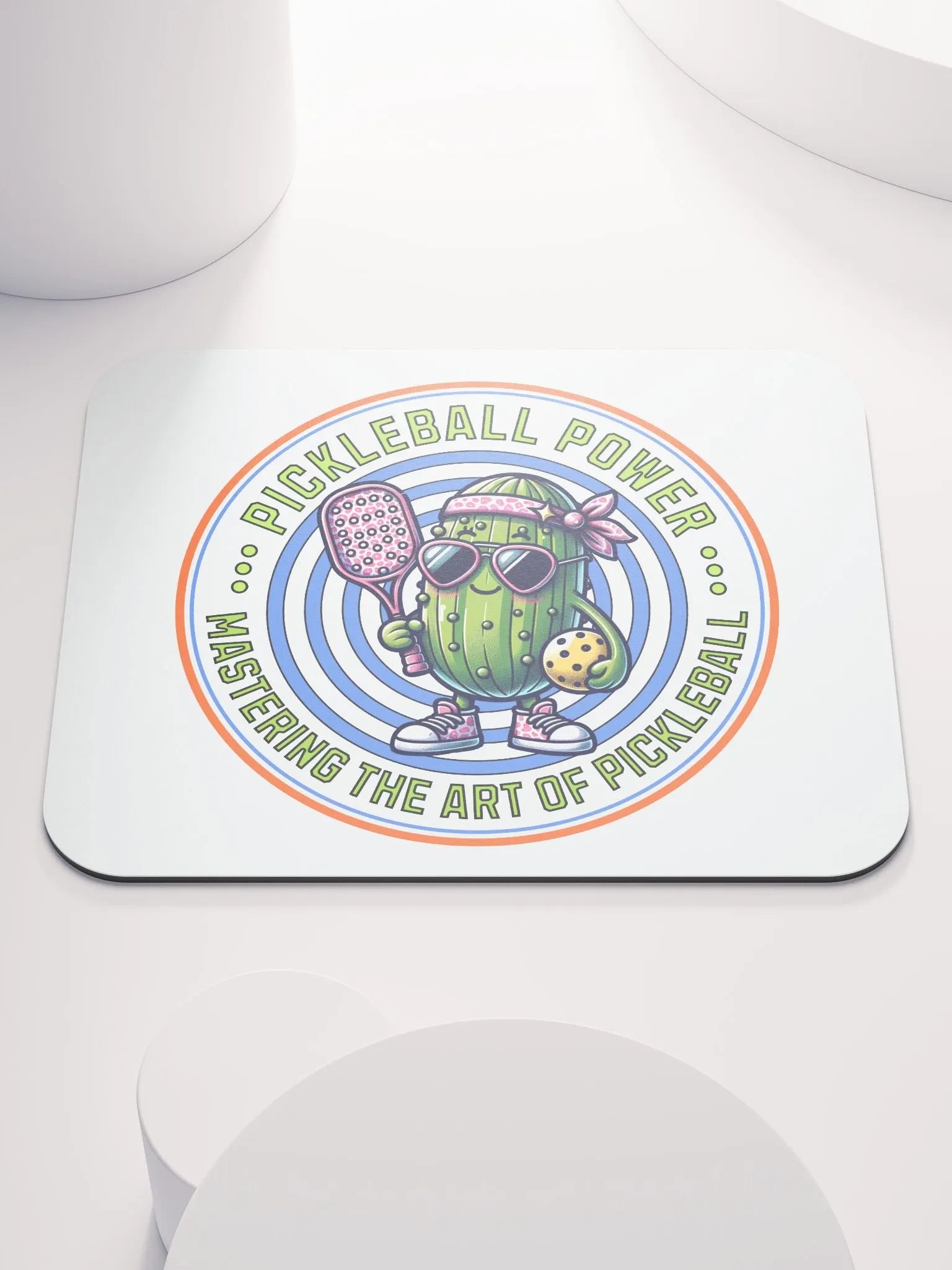 Pickleball Power Mastering The Art Of Pickleball Mouse Pad product image (2)