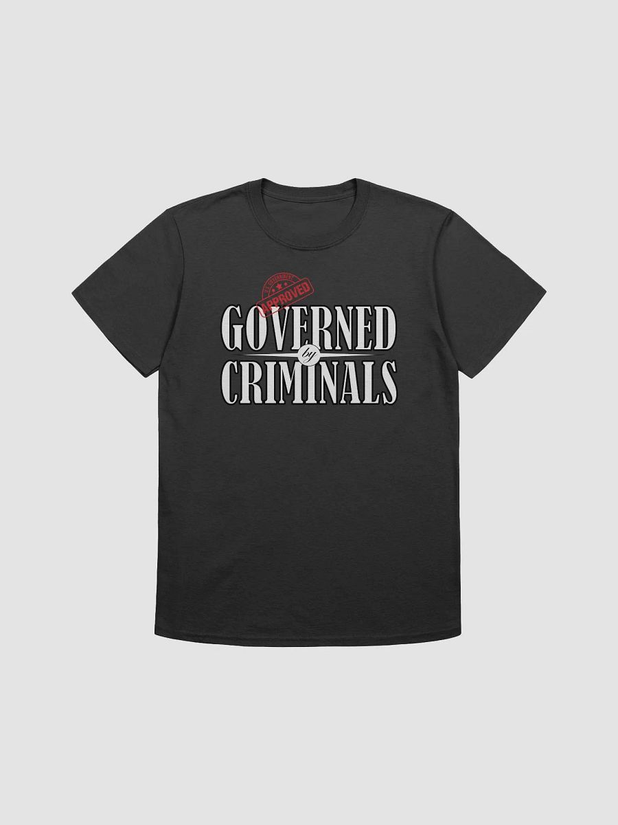 Governed By Criminals - U.S. Approved - Gildan Unisex Softstyle T-Shirt product image (1)