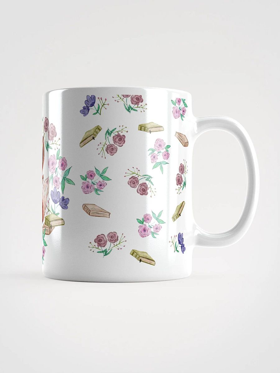 Book Smart Fox 11 oz white mug product image (6)