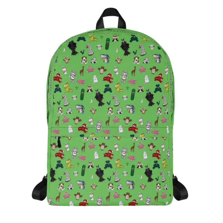 The KidTime StoryTime Character Backpack (Green) product image (2)