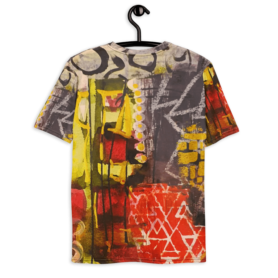 orginal mixed media painting by b.reters, all over print tshirt product image (8)