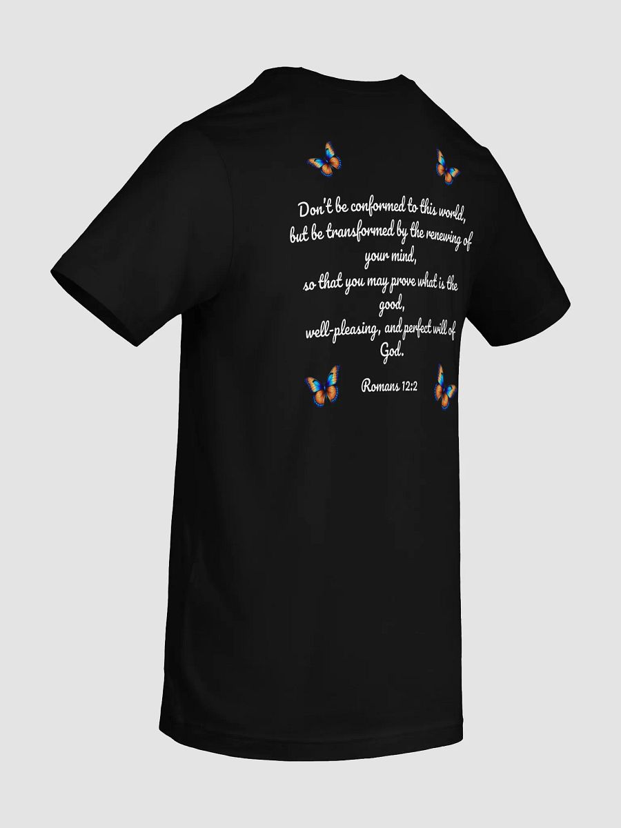 Transformed Butterfly T-Shirt (Black) product image (10)