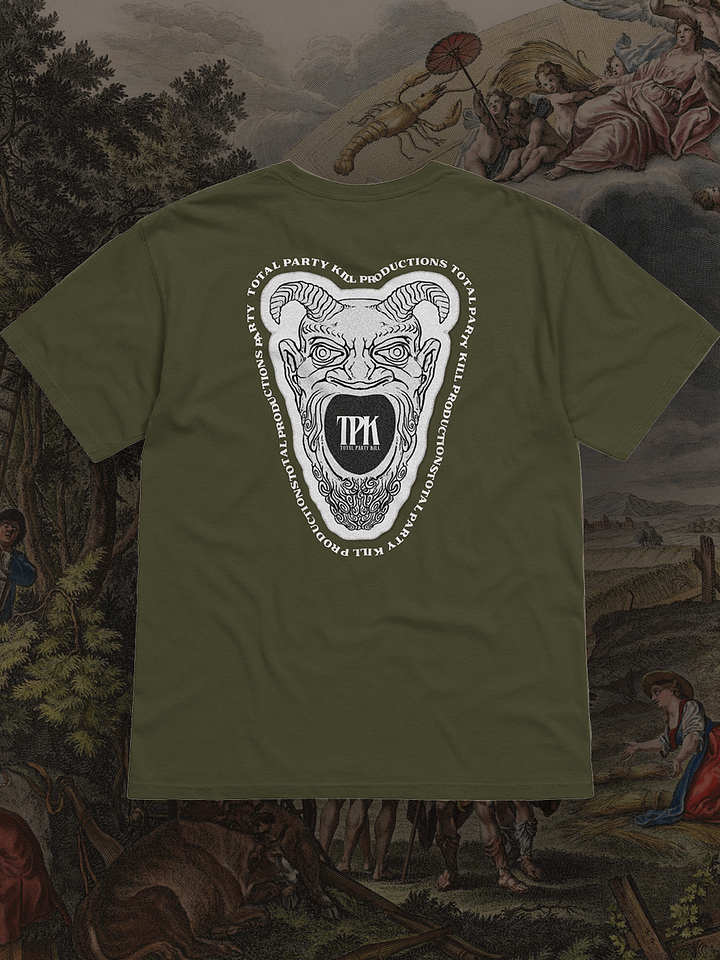 SHIRT OF HORROR (sage green) product image (1)