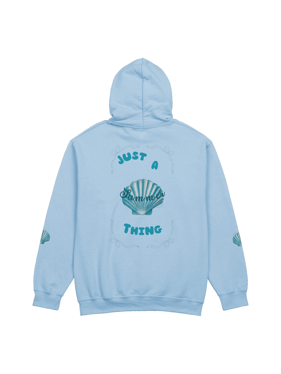 "Summer Thing" Hoodie in Ocean Blue product image (2)