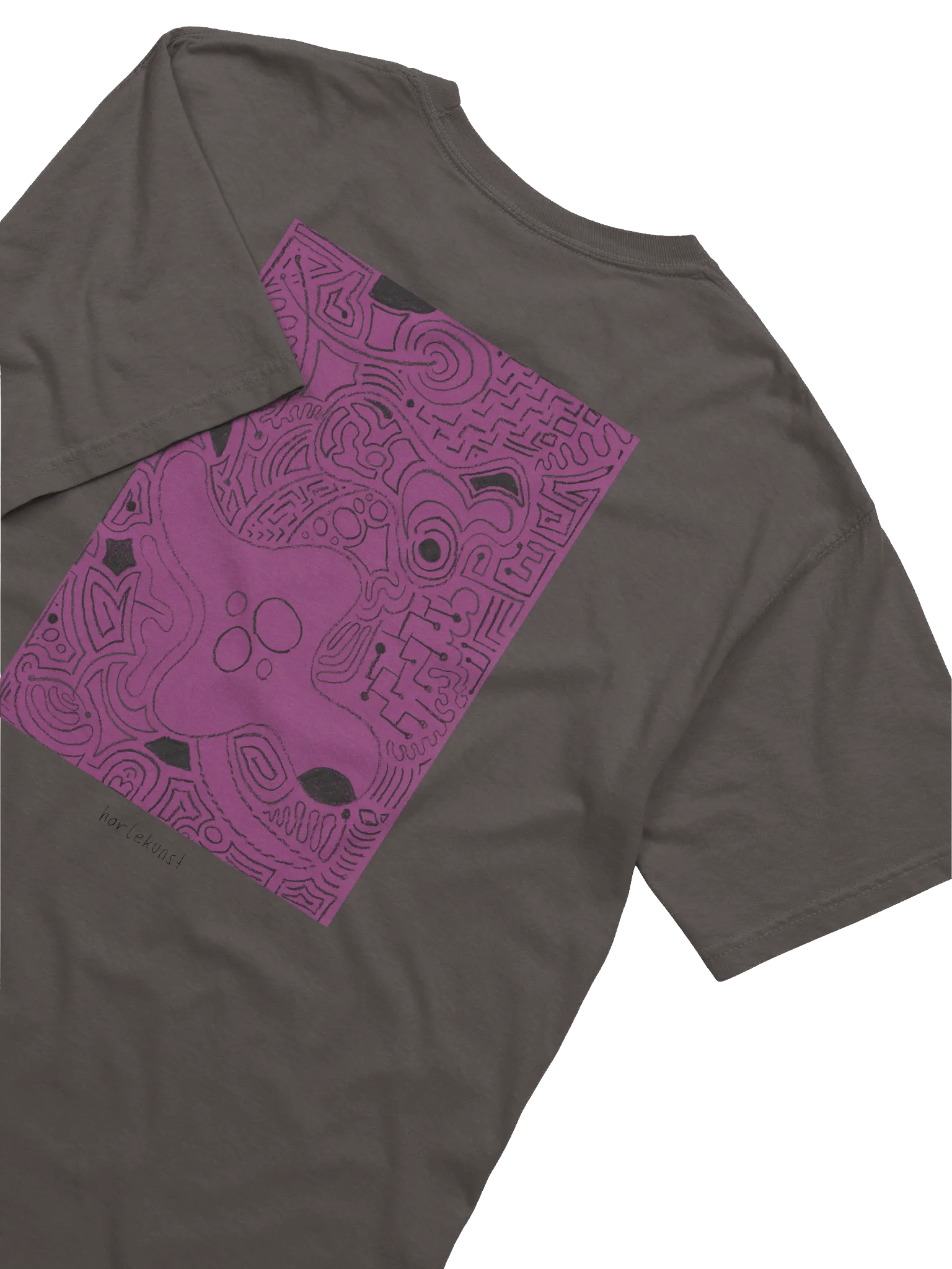 Envelop Me: Purple Print - Comfort Tee product image (1)