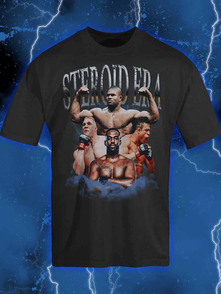 MMA Steroid Era | Oversized Faded T-Shirt product image (1)