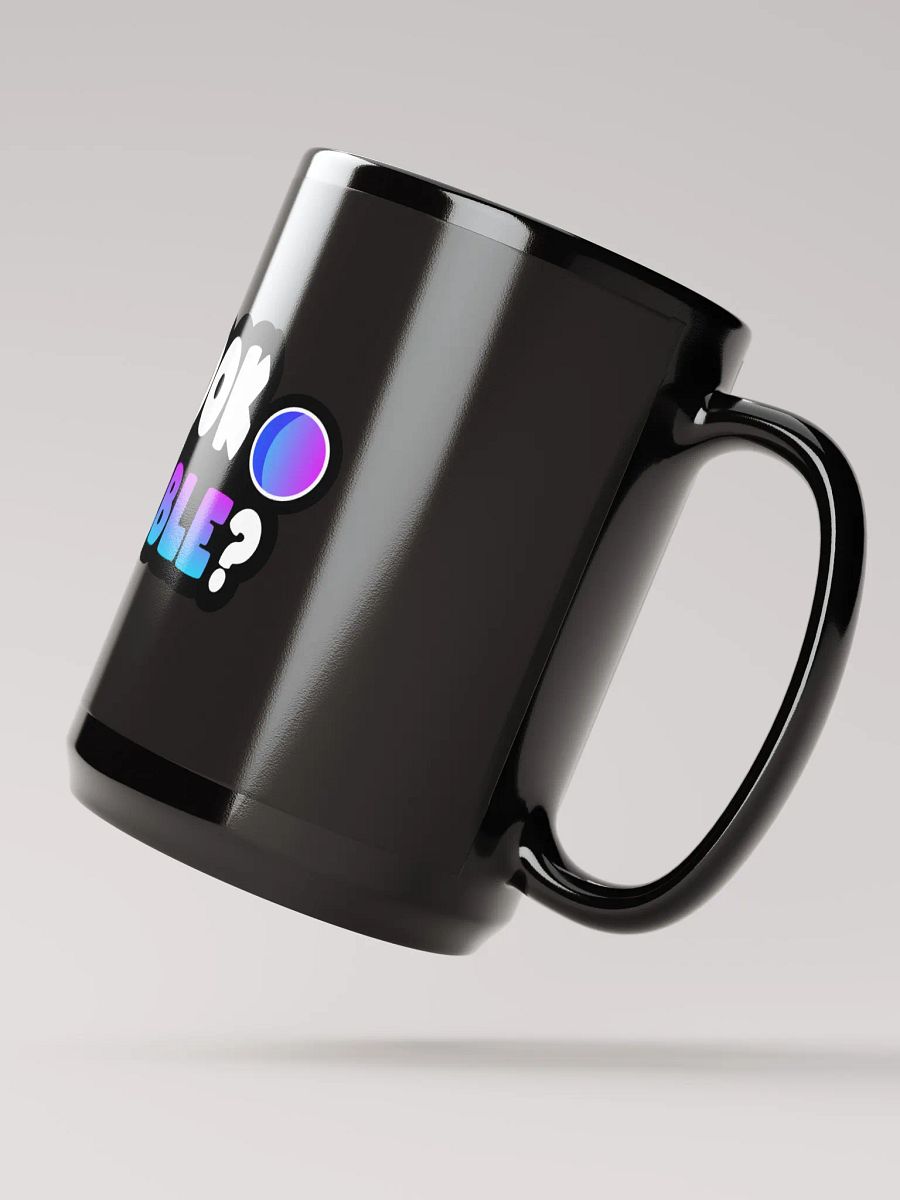 Can You Look At My Marble Black Coffee Mug product image (3)