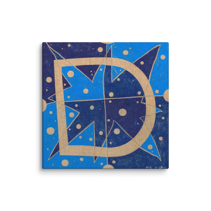 D on Canvas (12" x 12") product image (1)