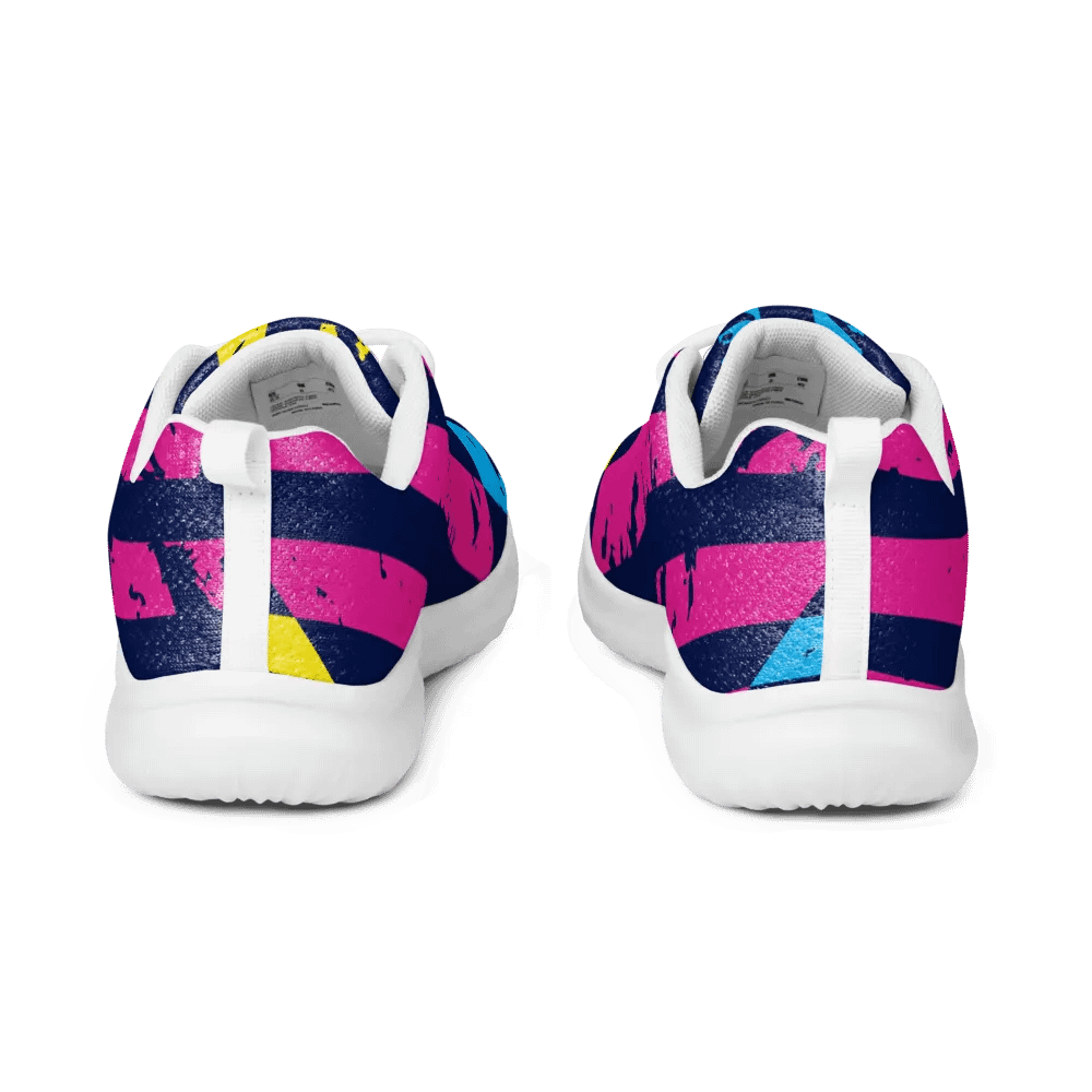 Grunge Stripes Men's Athletic Shoes product image (5)