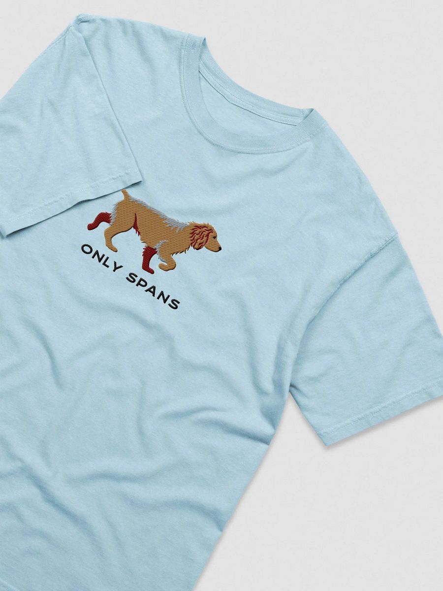 Only Spans T-Shirt(Embroidered) of a Working Cocker Spaniel(Tan) product image (6)