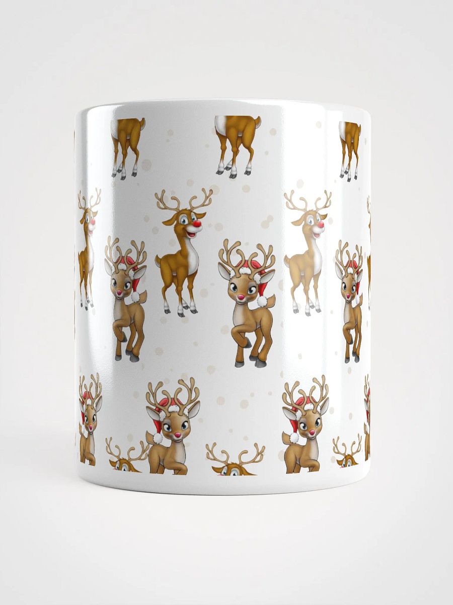 Reindeer Patterns And Snow White Mug product image (6)