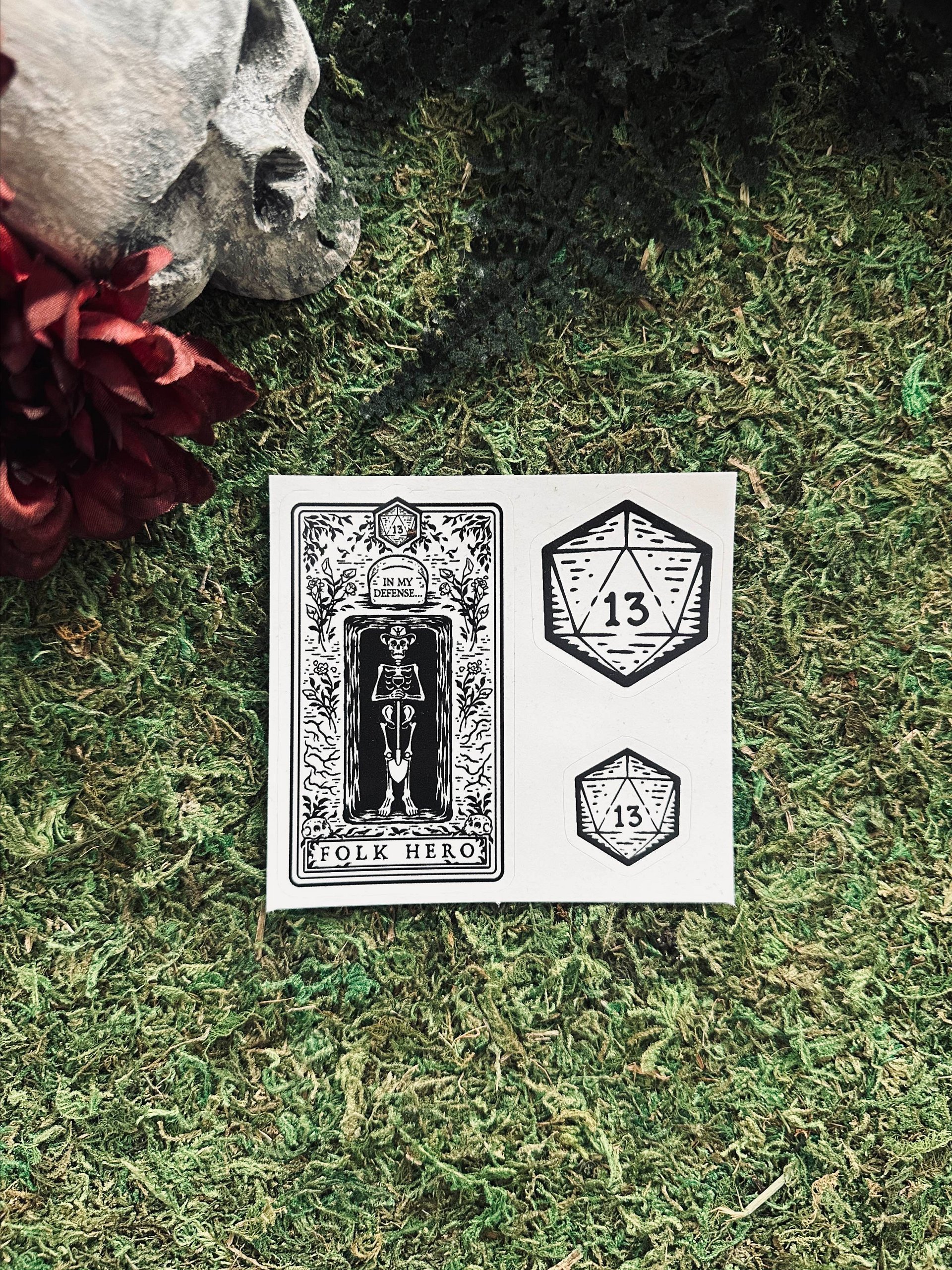 Disgraced Folk Hero (Stickers) product image (2)