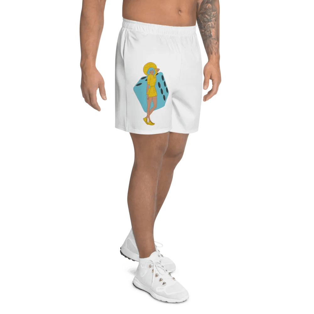 DiceyG-All-Over Print Athletic Long Shorts product image (8)