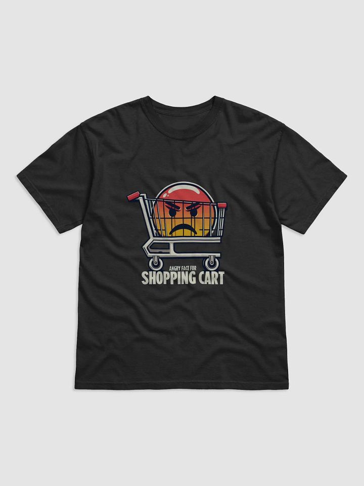 Angry Face For Shopping Cart Graphic Tee product image (1)