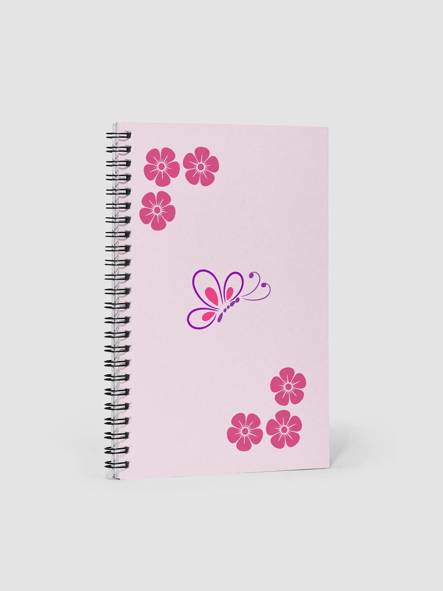 Butterfly Blooms Spiral Notebook product image (1)