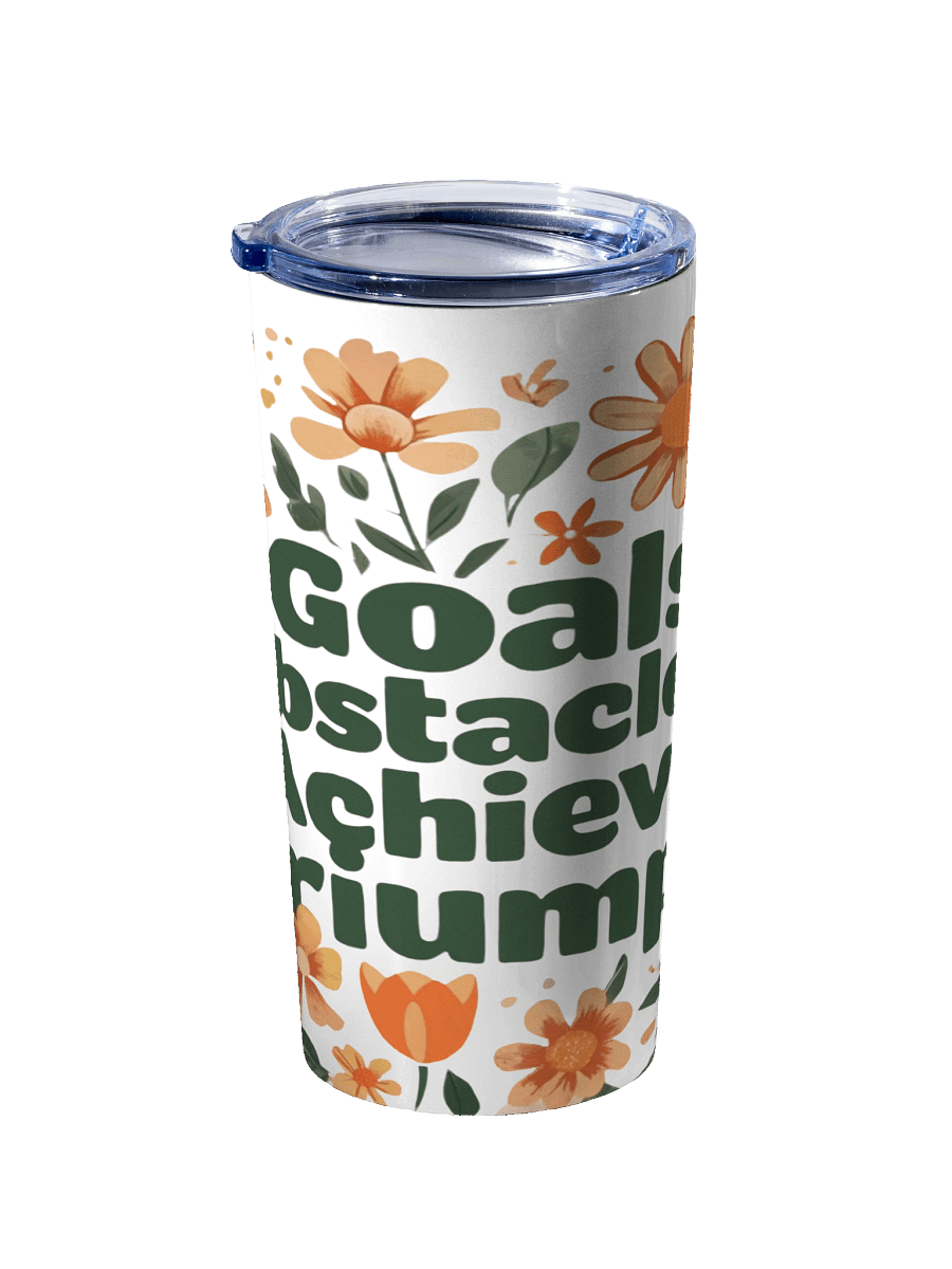 Triumph Floral Stainless Steel Tumbler product image (2)