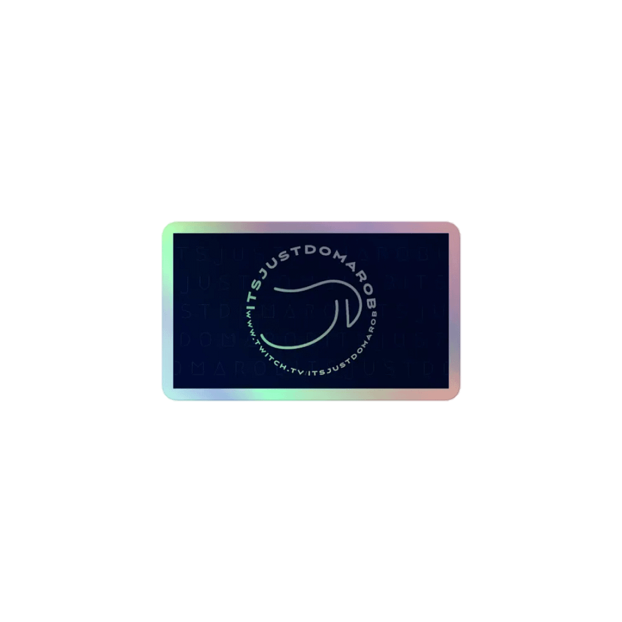 Holographic Logo Sticker Set product image (1)