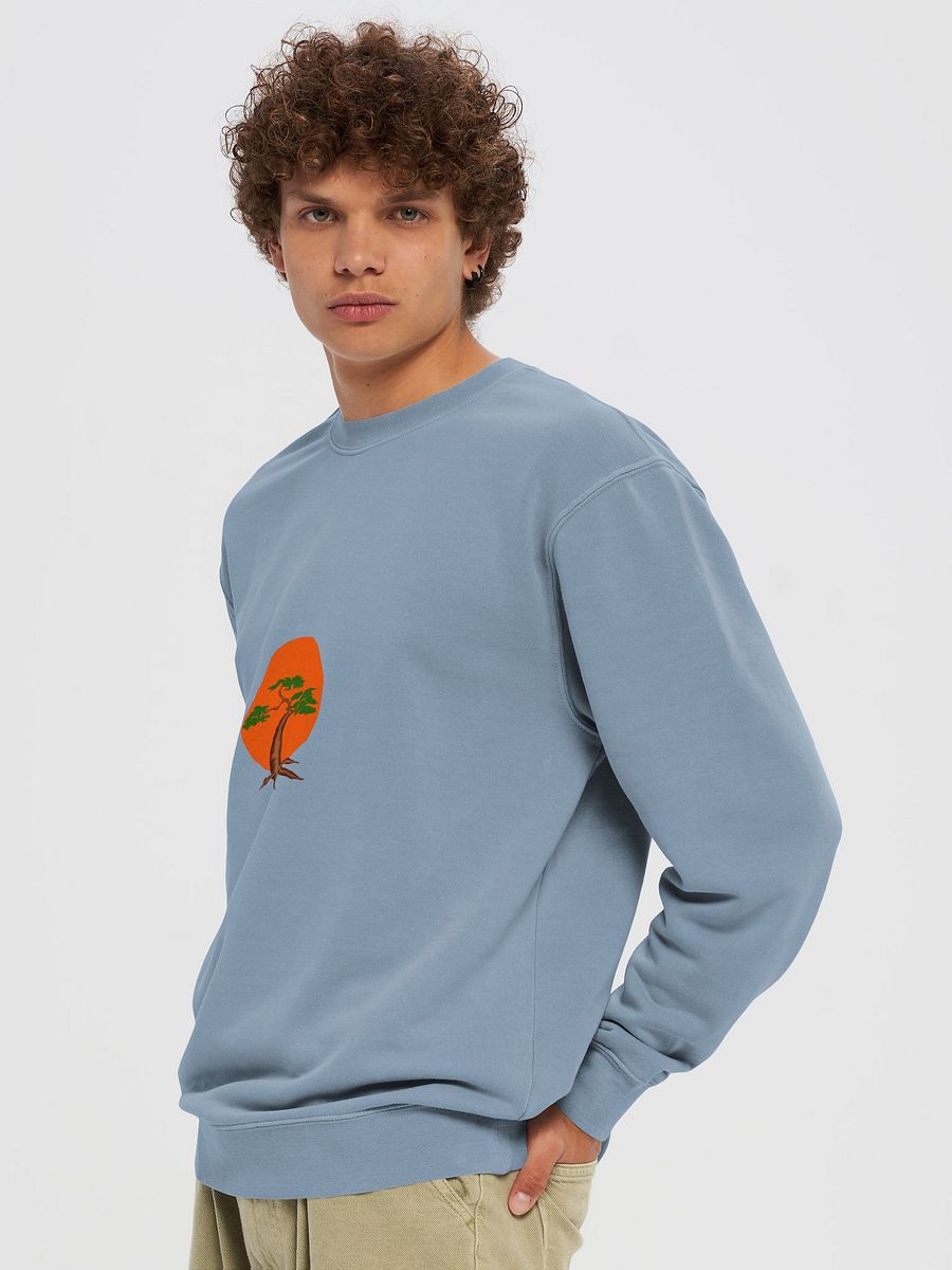 Sunset Tree Unisex Pigment Dyed Sweatshirt product image (5)