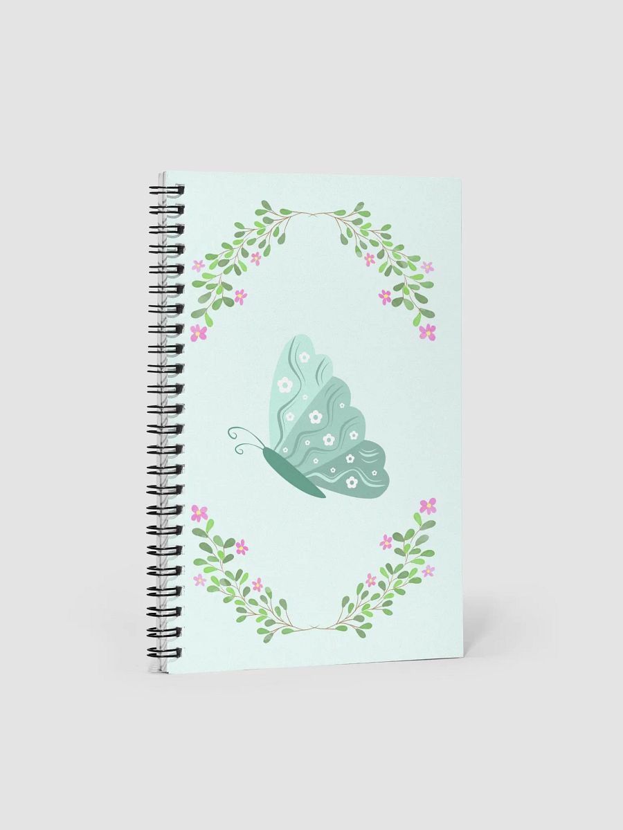 Fluttering Blooms Spiral Notebook product image (1)