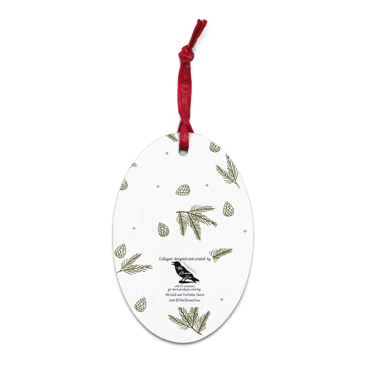 Christmas Monogram Letter A(6) Ornament product image (9)