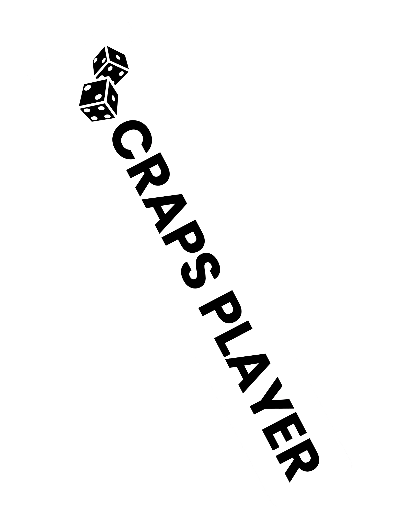 Craps Player (Bumper Sticker) product image (2)