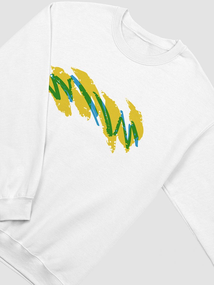 Jazz-ified Brushstrokes Crewneck Sweatshirt product image (1)