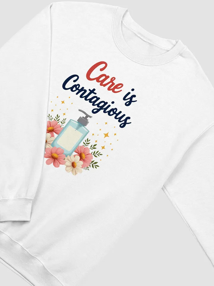 Care is Contagious Crewneck Sweatshirt product image (7)