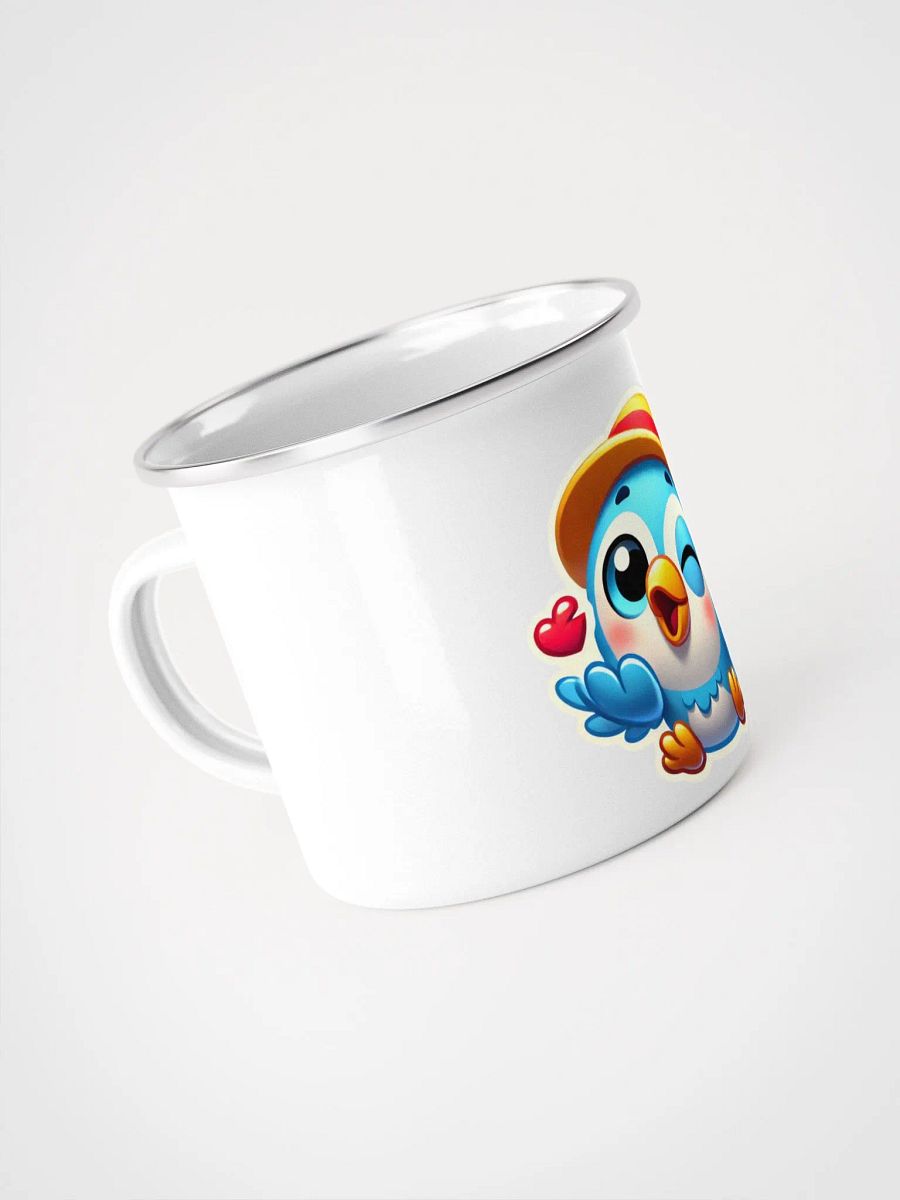 Taza de esmalte con lechucita product image (2)