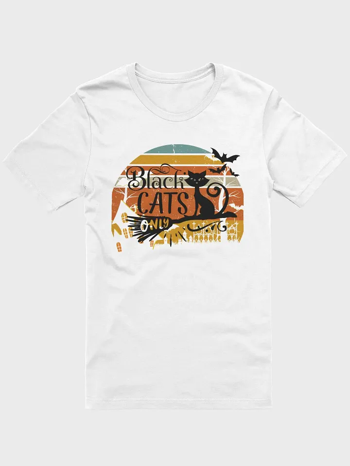 Whimsical Black Cats Sunset T-Shirt product image (1)