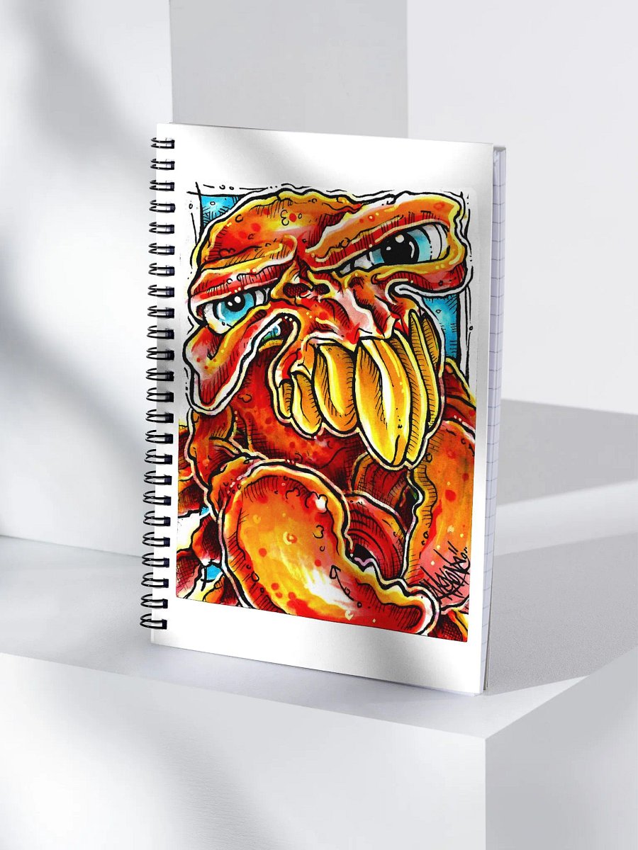 Skullcrab Spiral Notebook product image (4)