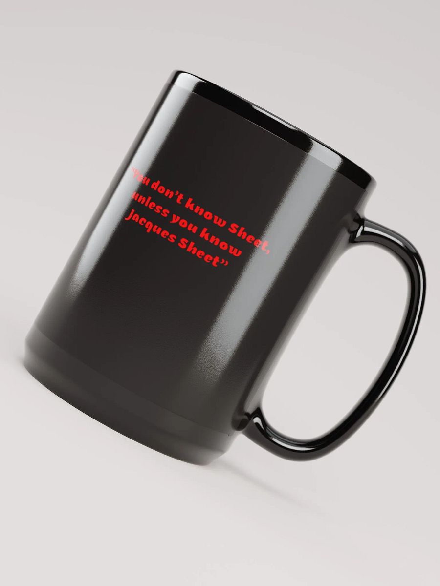 Jacques Sheet 15oz. Mug/Black product image (5)