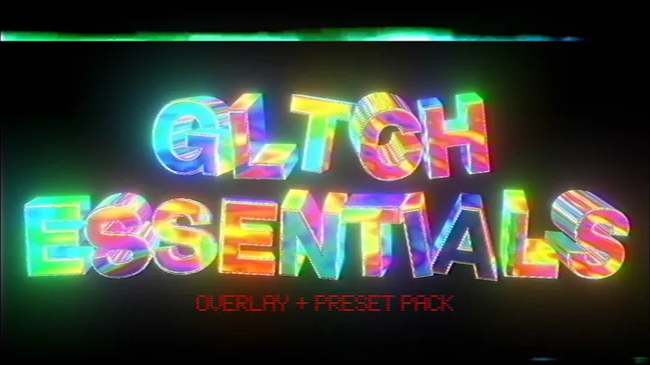 PLAYBCK - GLTCH ESSENTIALS (150+ OVERLAYS) product image (1)