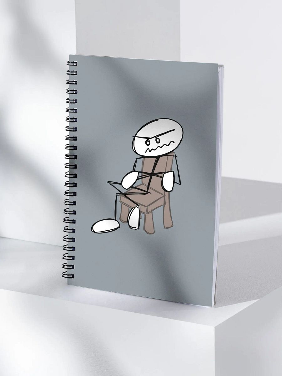 Mr. Grumpy Recalcitrant Man Spiral Notebook product image (4)