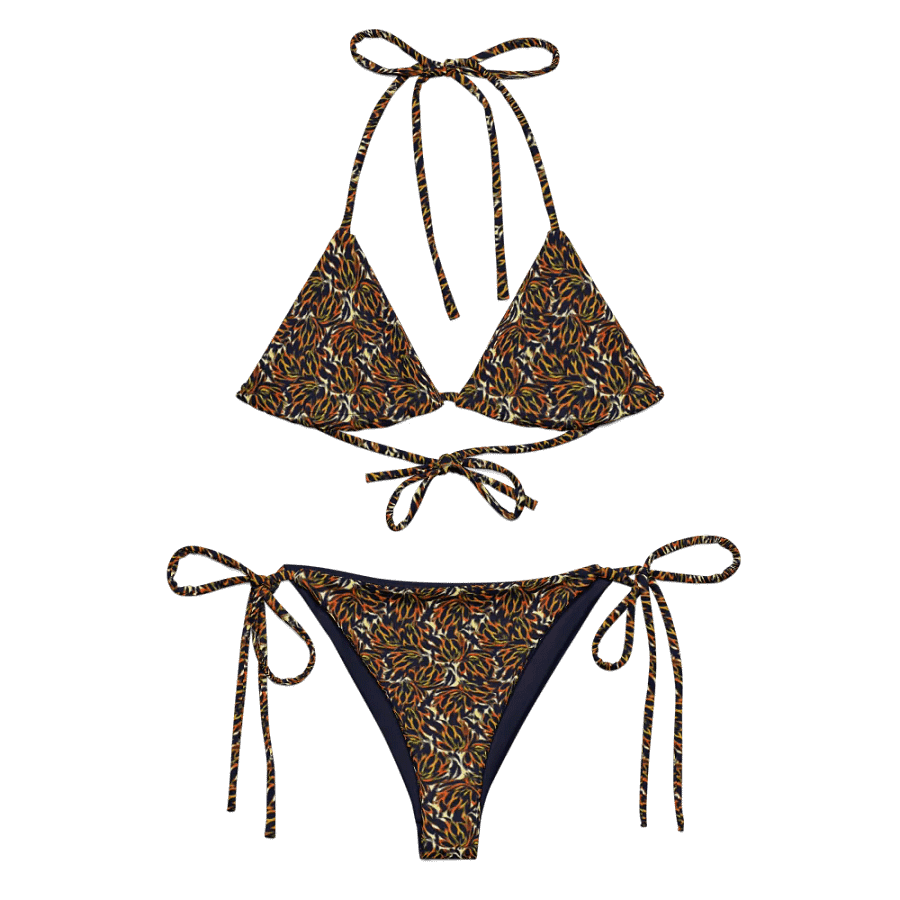 Tiger Flower | Recycled String Bikini product image (10)