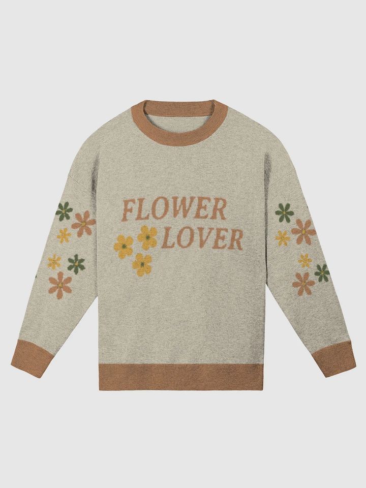 Flower Lover Jacquard Crewneck product image (9)