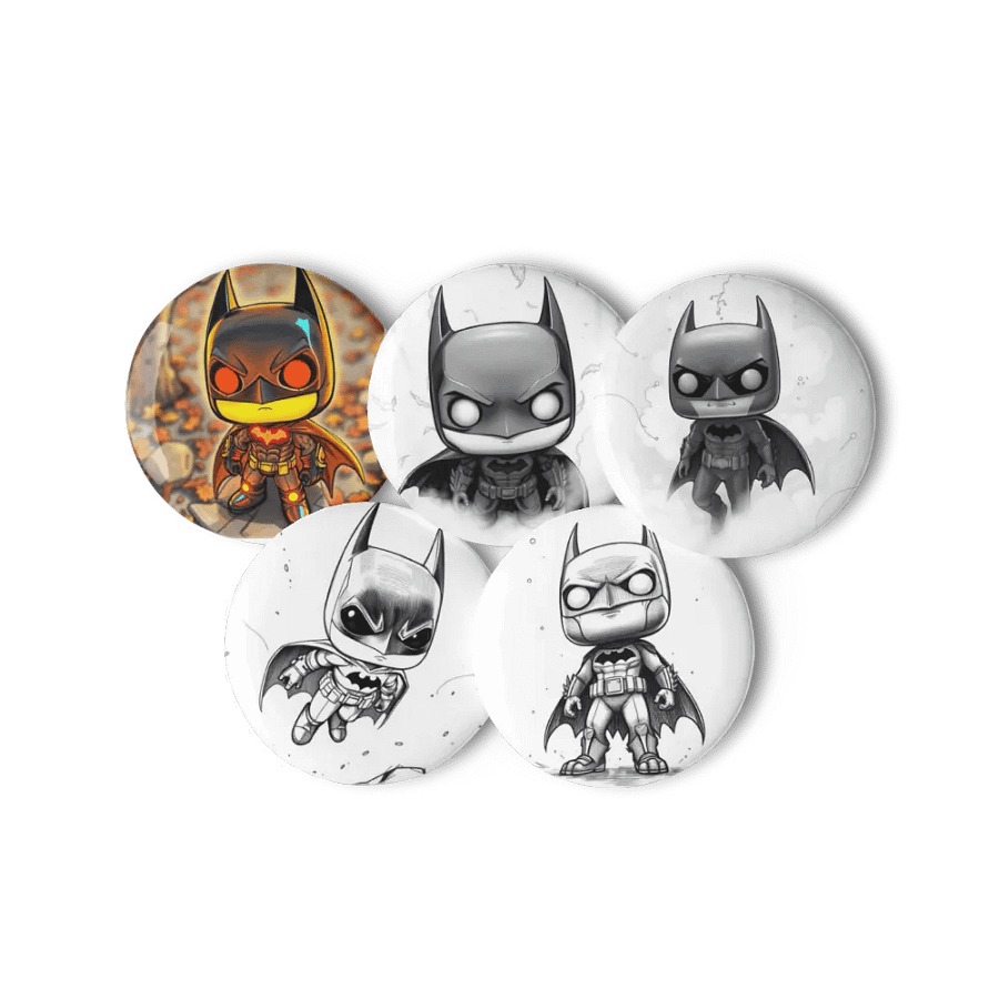 Pinnacles Sketch Its B & W Bat Pin Collection product image (2)
