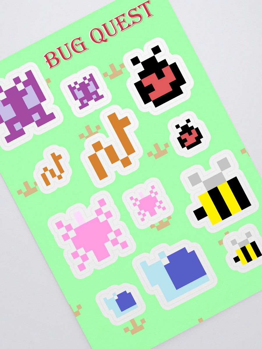 Bug Quest Sticker Sheet product image (1)