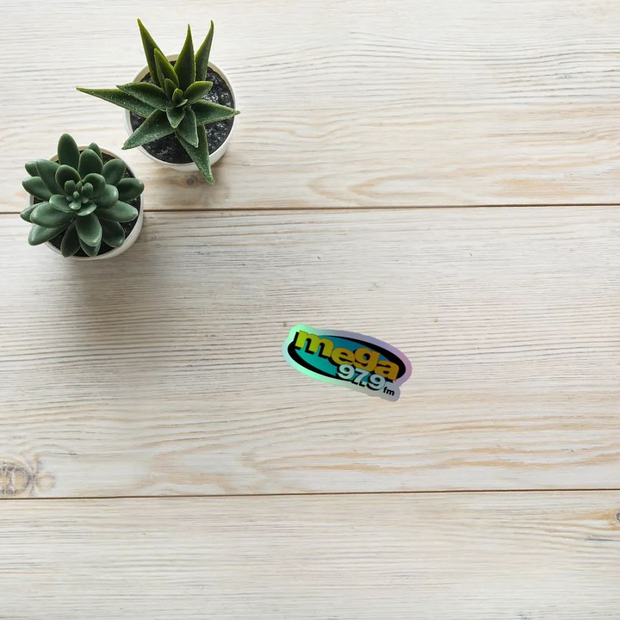 Mega 97.9 Holographic Sticker product image (8)