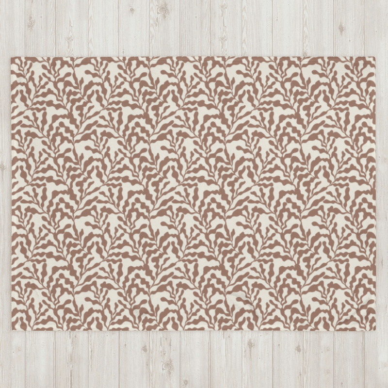 Organic Flow | Throw Blanket product image (2)